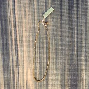 Mia Fiore 14 kt gold link necklace 18 in NWT